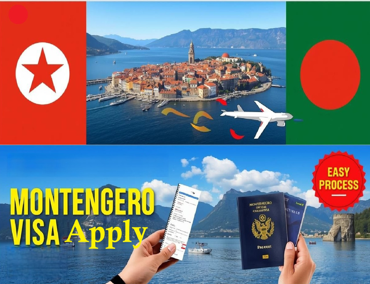 Montenegro Visa from Bangladesh