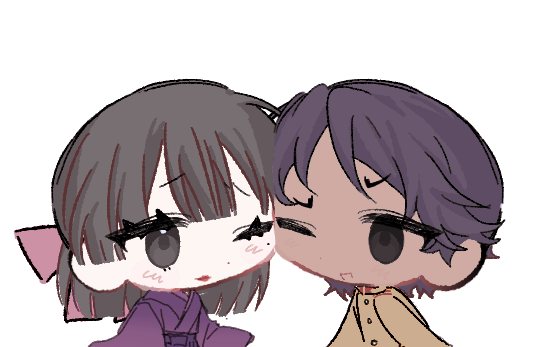 picrew @ELLEKOI34 ,, Kikuko and Koito..so cute