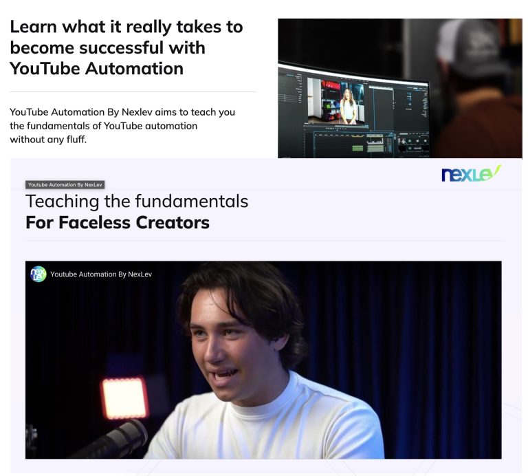 Nexlev – Youtube Automation