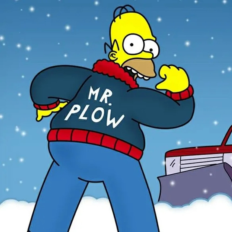 Simpsons Mr Plow Jacket 75384
