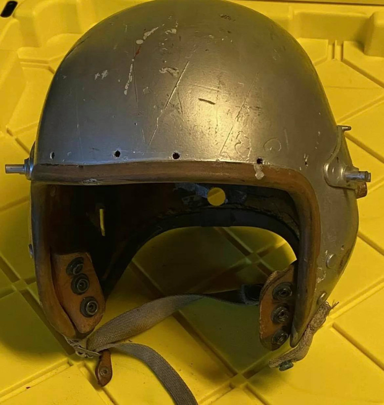 Confection du casque du pilote sans visage X-Originele-P4-flight-helmet-USAF-uit-circa-1955-gebruikt-als-basis-2