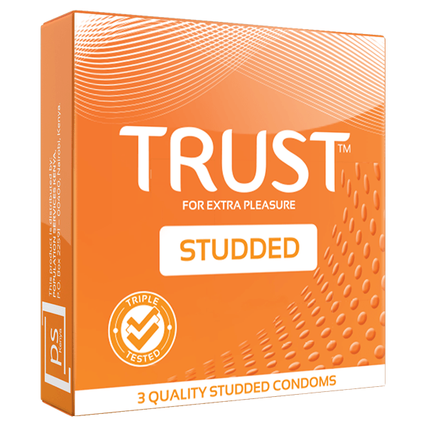 Trust Condom Studded 3`S