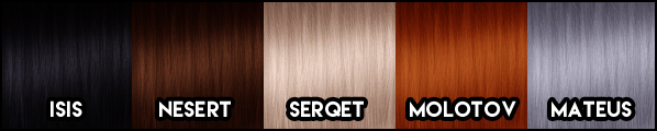 Default hair swatch