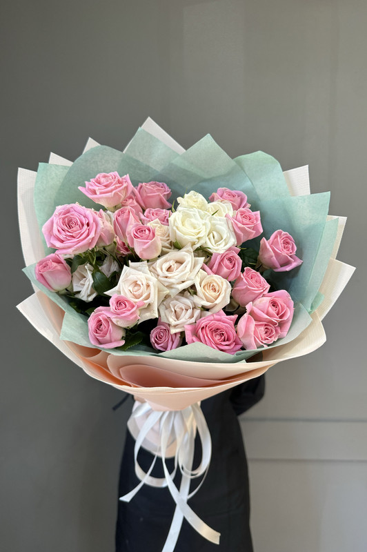 Букет из спрей роз