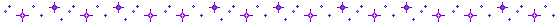 purple sparkles