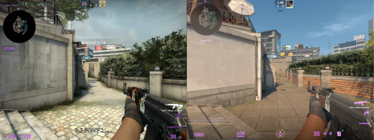 CS:GO vs CS2 Comparison