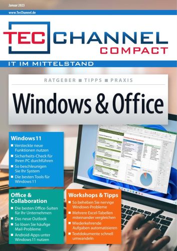 Cover: Tecchannel Compact Magazin Januar No 01 2023