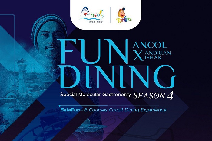 Bertajuk 'Balafun The Circuit Dining', Ancol menggandeng Andrian Ishak untuk menggelar fun dining dengan tema balapan.