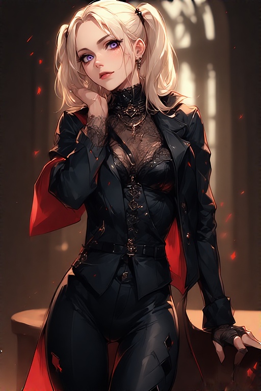Harley-Quinn-in-black-Gothic-s-3