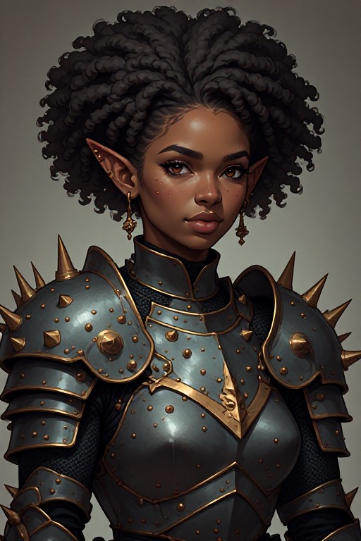 Elegant-Afro-Dark-elf-wearing-(30)