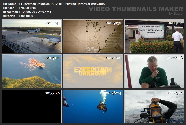 Expedition Unknown - S12E01 - Missing Heroes of WW2.mkv