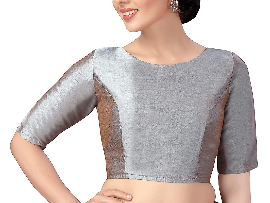 Para mujer Blusa Diseñador Hermosa Lehenga Prenda para el torso recortada Fiesta Ropa Choli Saree Blusa - Imagen 20 de 51