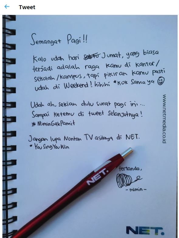 Twitter @netmediatama
