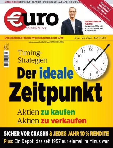 Cover: Euro am Sonntag Finanzmagazin 08 vom 24  Februar 2023