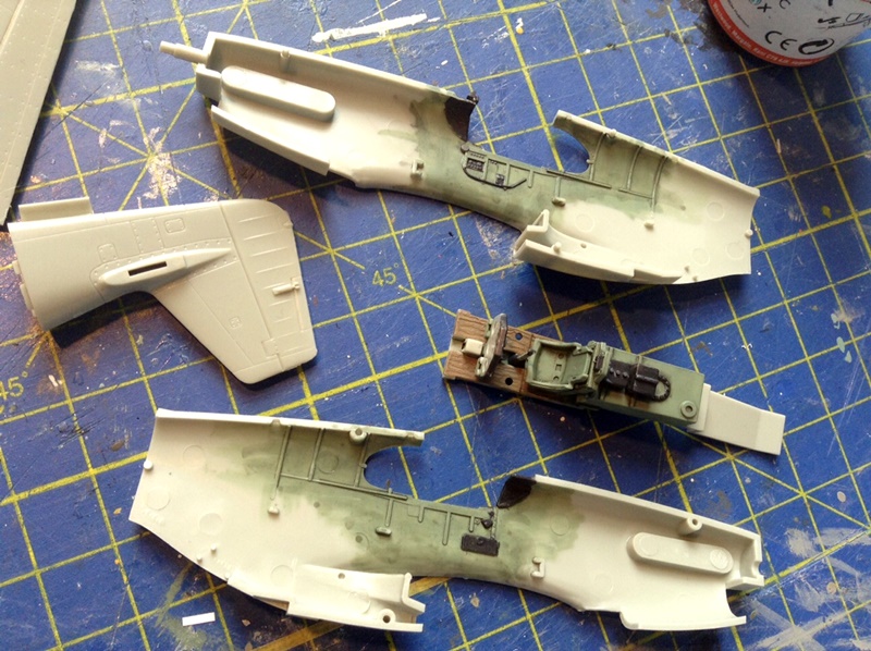 Academy_Mustang_construction_1