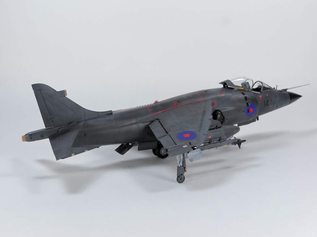 Avion - Sea Harrier FRS1 - Kinetic, 1/48 DSCN7455