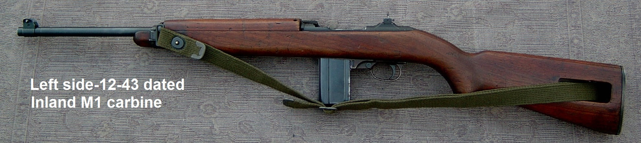 full left side 12-43 Inland M1 Carbine