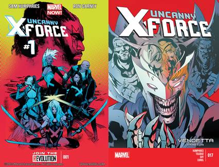 Uncanny X-Force Vol.2 #1-17 (2013-2014) Complete