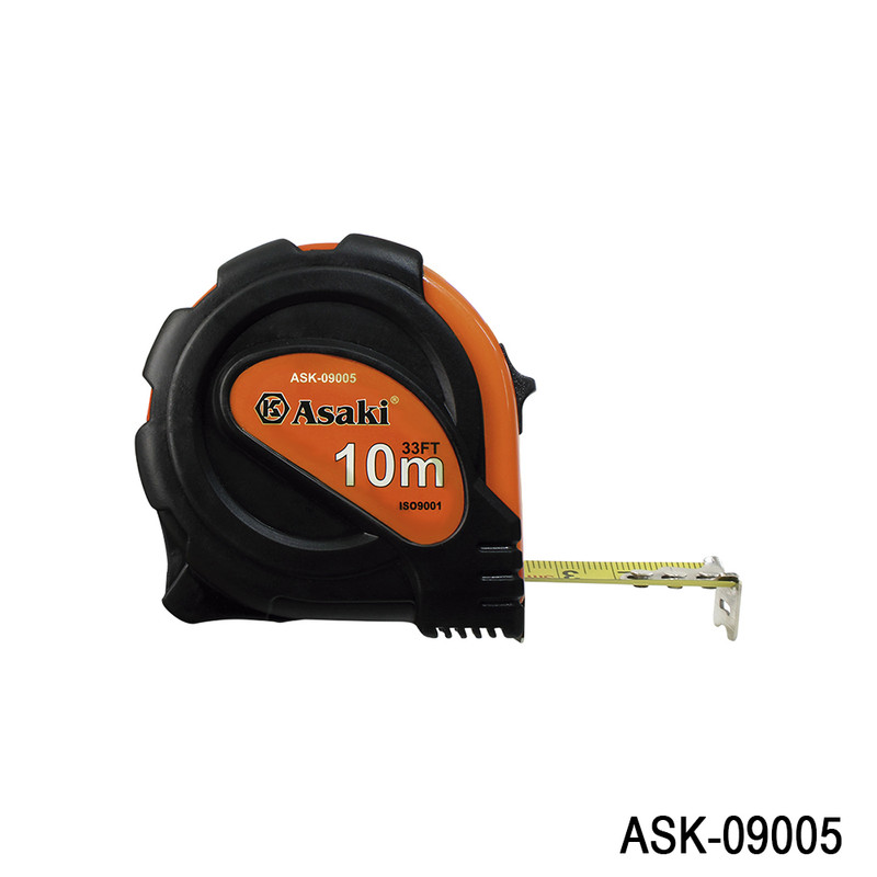 WINCHA PLASTICA COLOR 10MX25MM ASAKI