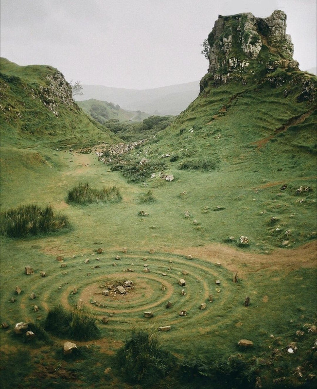 Cercle de fées sur l'île de Shye