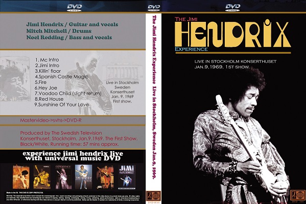 Jimi Hendrix - Live In Stockholm (1969)
