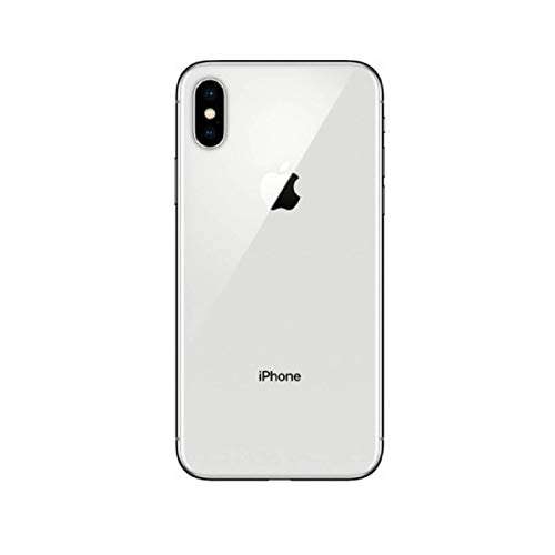 Amazon: Apple iPhone X, 256 GB Color Silver (Renewed) 
