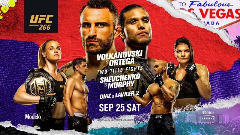 Резултати от UFC 266