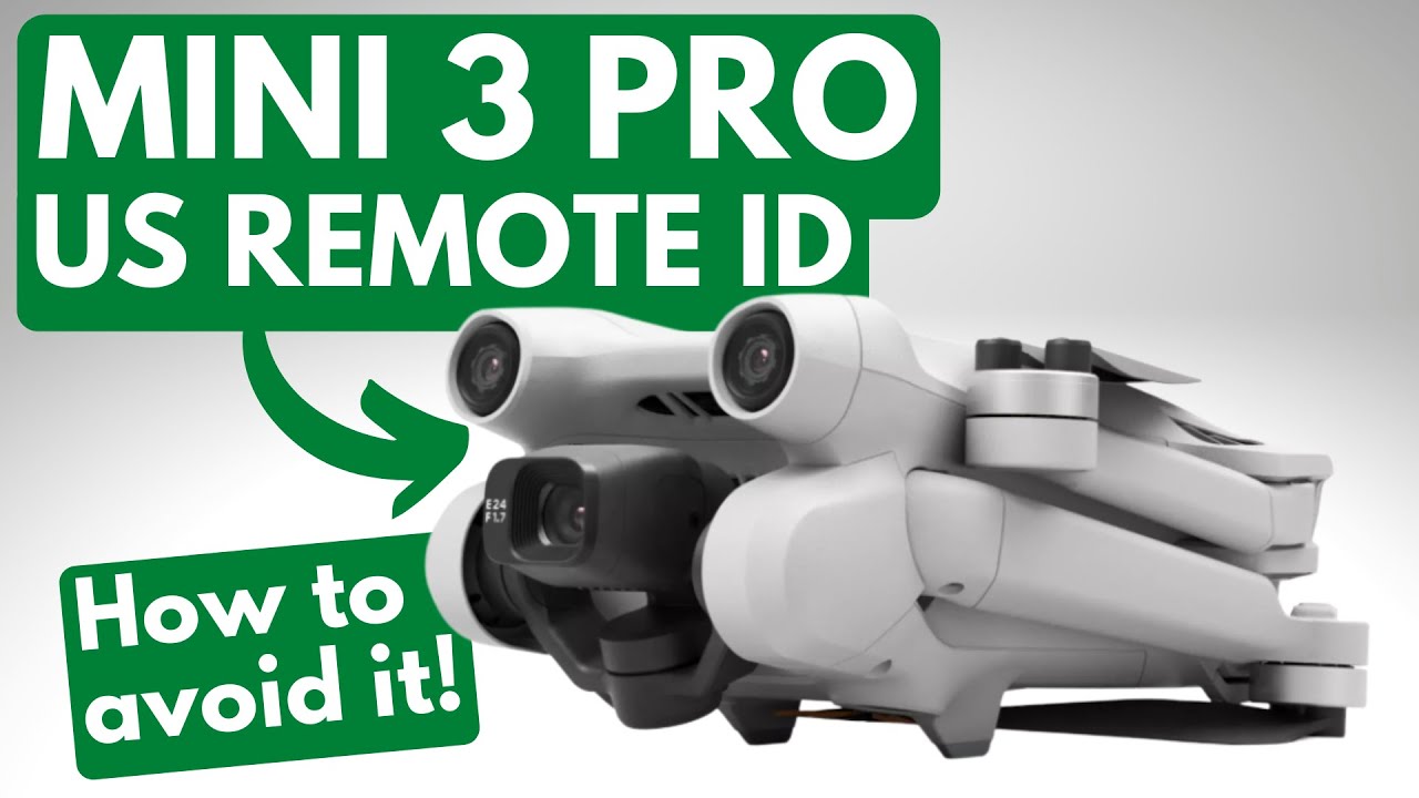 DJI Mini 3 Pro Remote Id How To Enable?