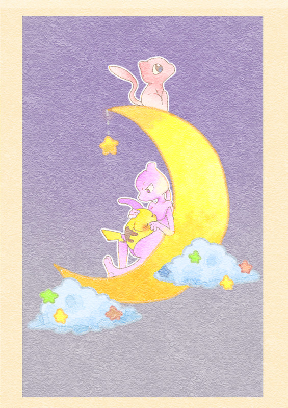 pikachu-mew-and-mewtwo-pokemon-drawn-by-