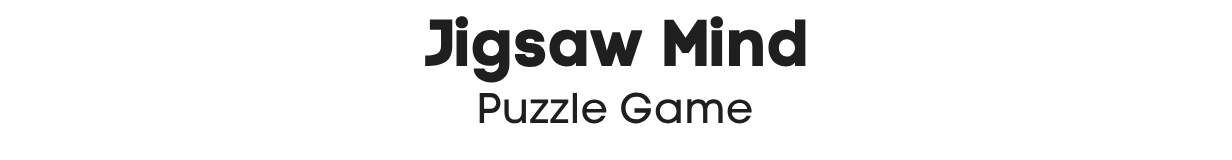 Jigsaw Mind - Jigsaw Puzzle Game Android Studio Project with AdMob Ads + Ready to Publish