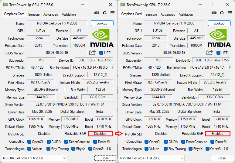 [討論]停用Resizable BAR(rBAR)設定有可能是驅動效能降低的禍首!? - mhp1120的創作 - 巴哈姆特