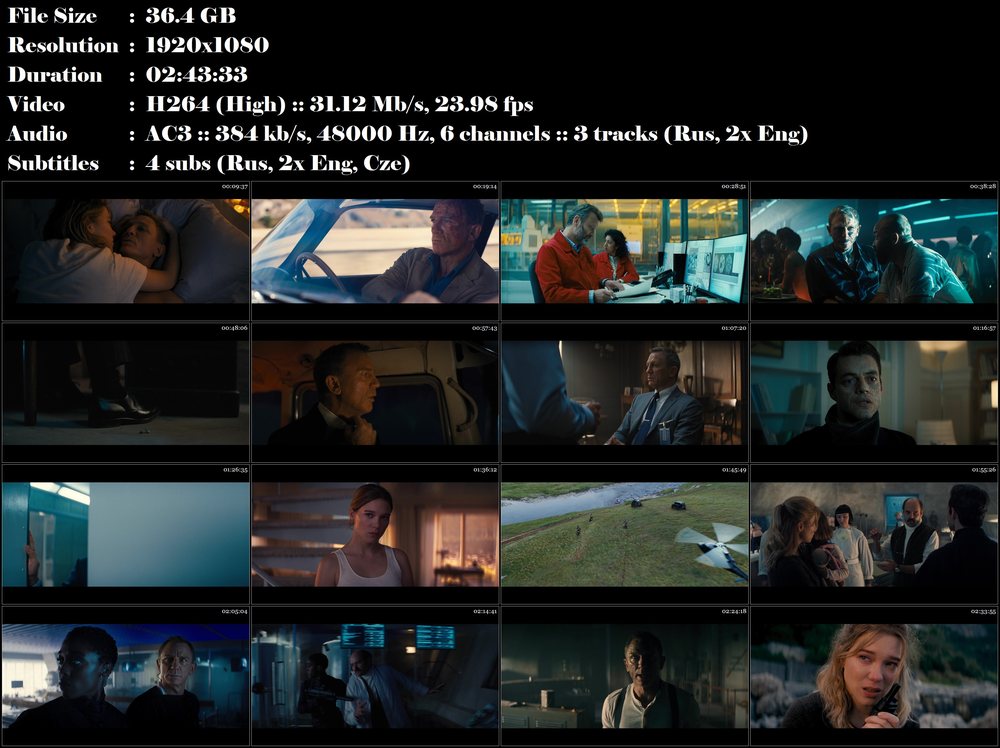 No Time to Die / Není čas zemřít (2021)