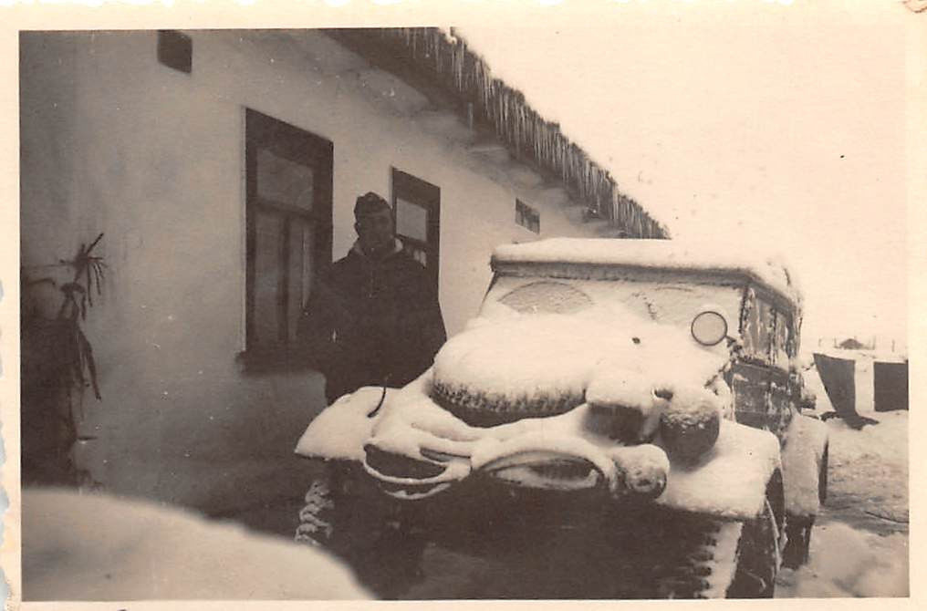 VW - Kübelwagen Quartier in Jassy Rumänien