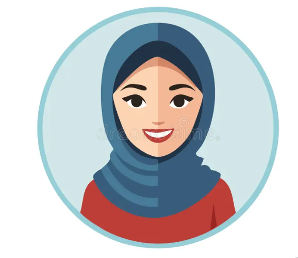 Class 6 Student Hijab Art