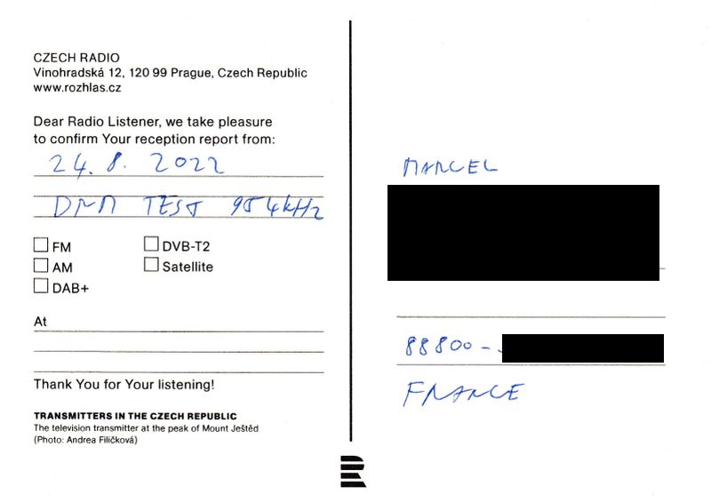 QSL R.Tchéque TEST DRM sur 954 Khz. QSL-DRM-24-8-22-954-20-H04-Tch-que-R-TEST-TRANSMISSION-verso