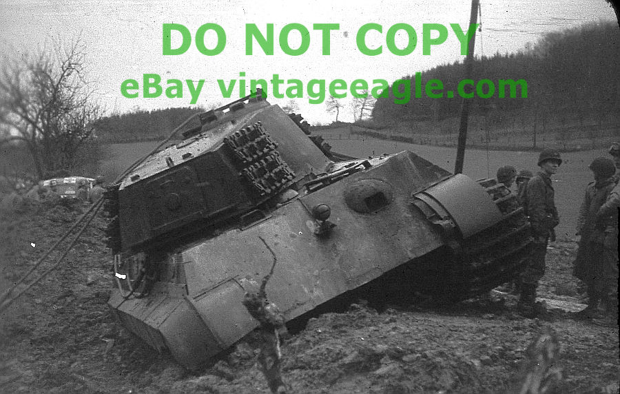Wehrmacht US erbeuteter Königstiger Tiger Panzer
