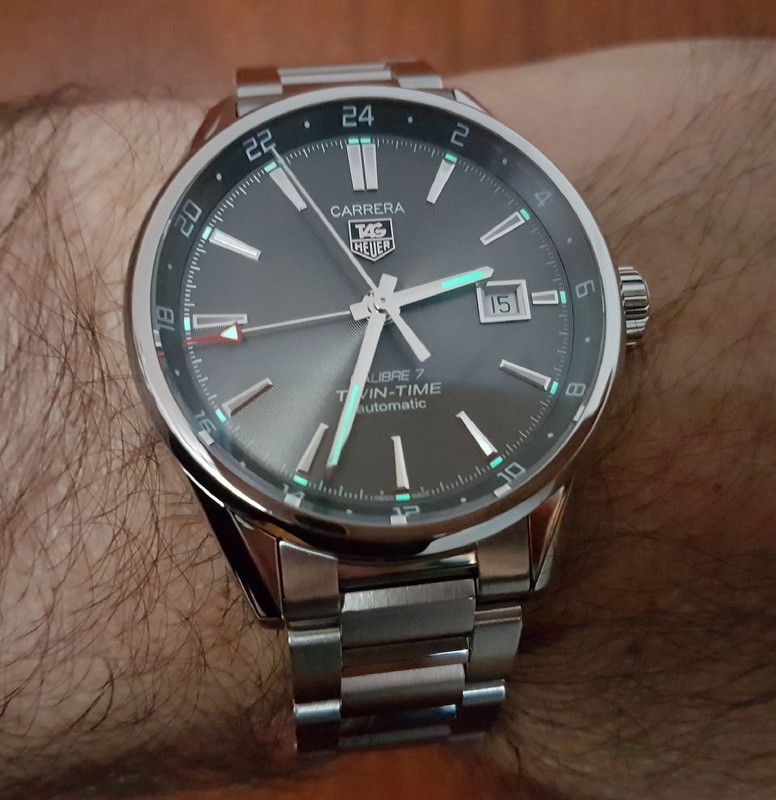 Tag Heuer Carrera Twin Time 41mm Caliber 7 WAR2012 (2)