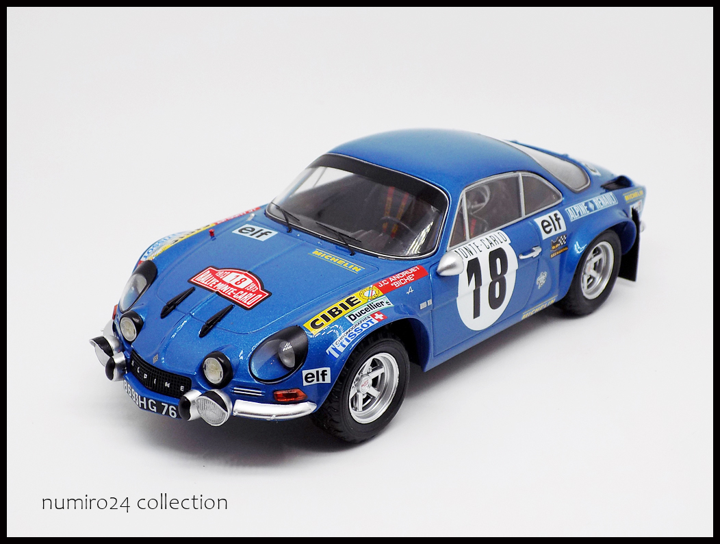 #007 Alpine A110 Andruet Monte Carlo 1973 M1