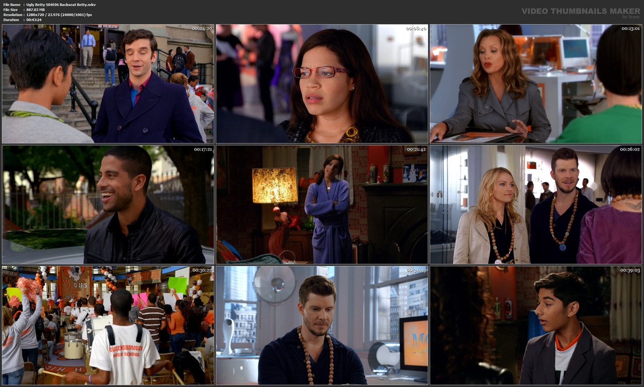 Ugly Betty S04E06 Backseat Betty.mkv