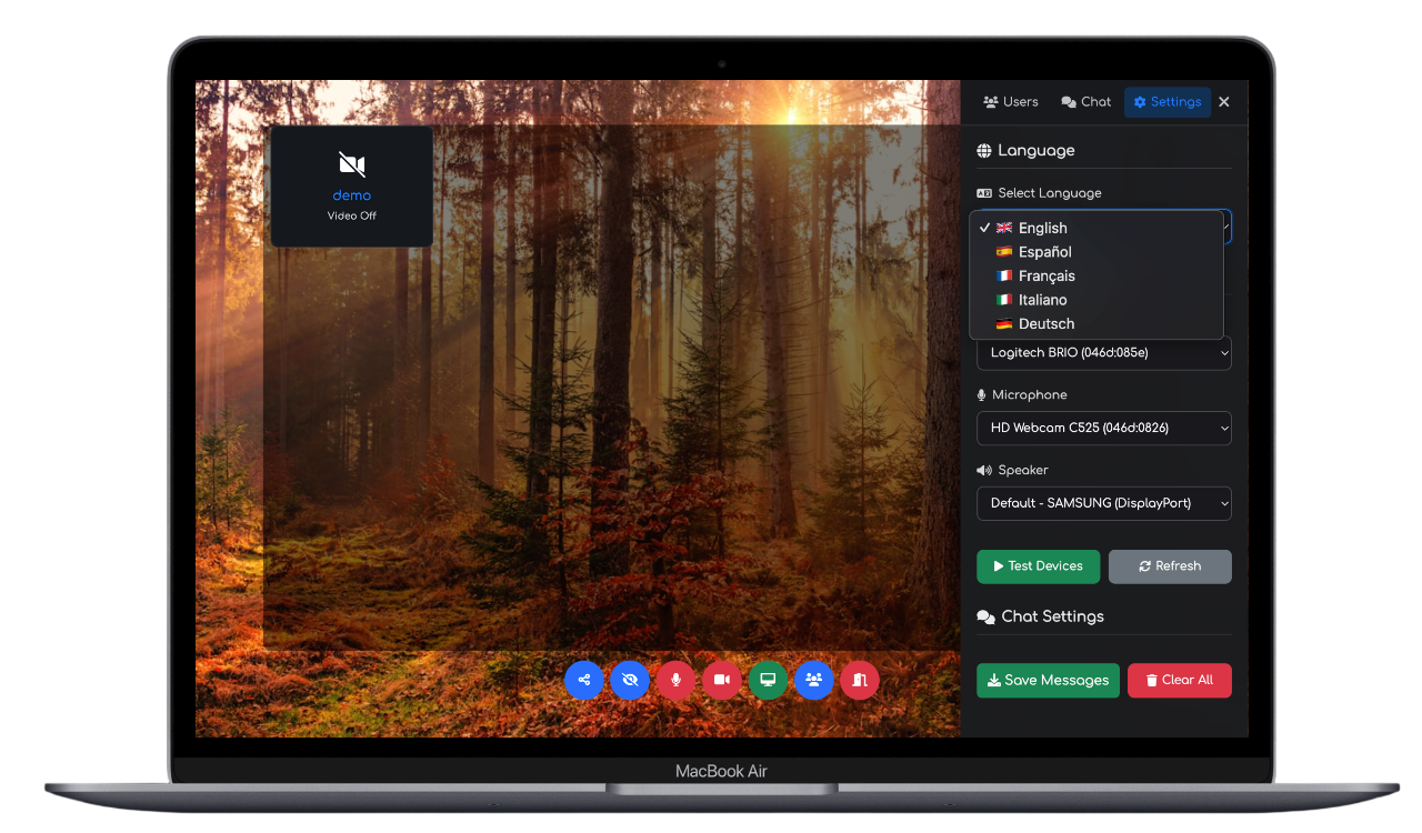 Call-Me: Fast & Simple WebRTC Video Conference Progressive Web App