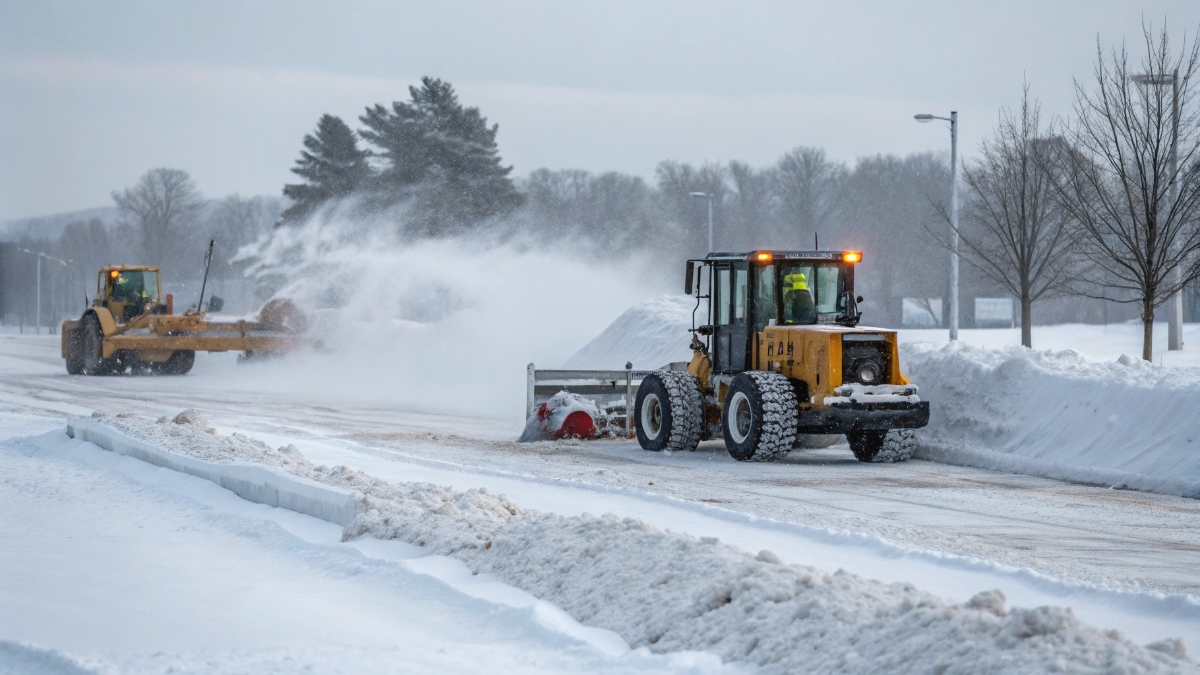 работа спецтехники в низкие температуры
