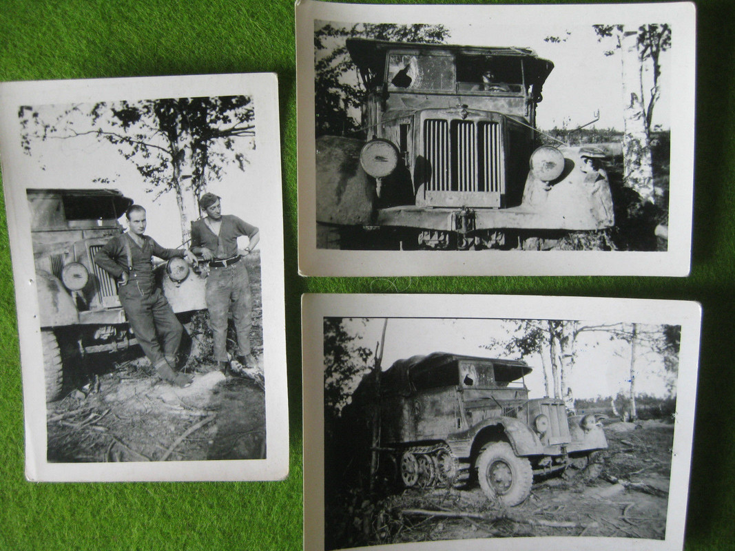 Halbkette Zugmaschine Sd.Kfz. Wehrmacht Rußland 