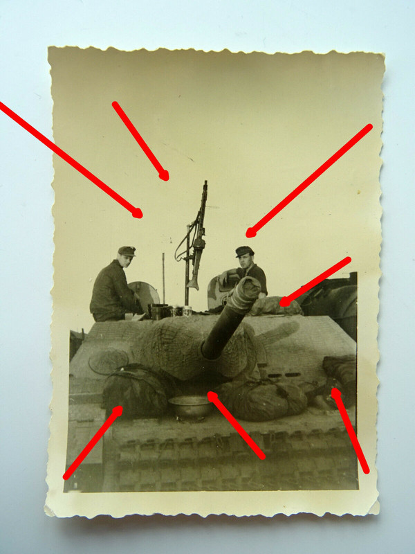 Foto Jagdpanzer IV auf Transport nach Narew 1944, Panzer Jäger,