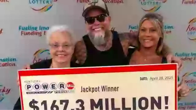 Chilling past of man who won $167,300,000 lottery jackpot as he's arrested days after claiming prize