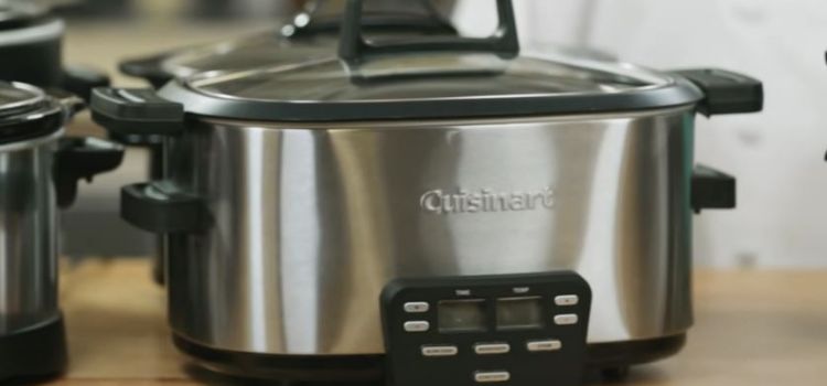 What temperature is low on a slow cooker in Celsius 6