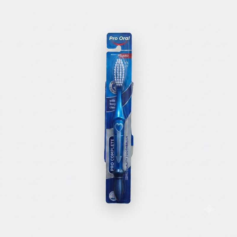 Pro Oral Hard Toothbrush
