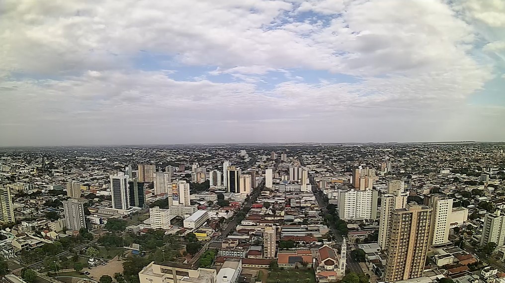 Campo Grande nesta manhã de quinta-feira