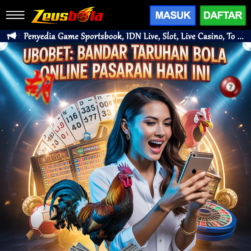 UBOBET: Bandar Taruhan Bola Online Pasaran Hari Ini image 1