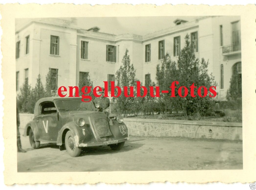 PANZER-Gren-Regt.160 AFRIKA - FAHRZEUG - KÜBELWA