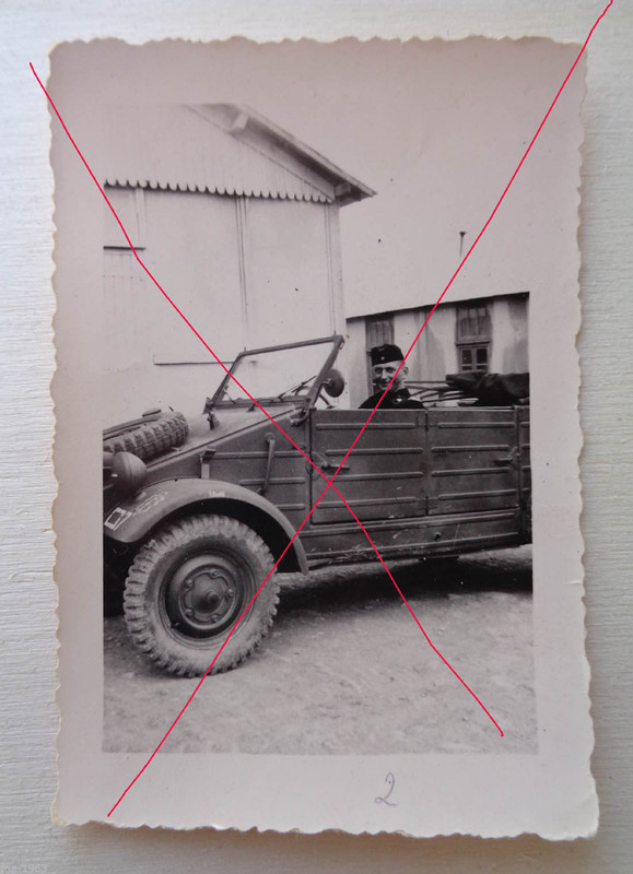 Foto RussVW 82 Kübelwagen der 1. Panzer Division